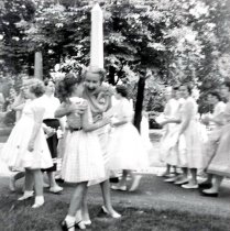 Mrs. Sargent gets a hug